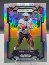 2024 Panini Prizm Draft Picks Cam Ward 199 Silver Prizm  Rated Prospect