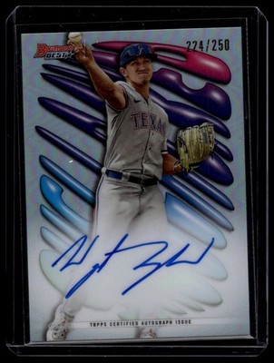 Bowman 2023 Bowman's Best Shellacked Autographs #SHA-WL Wyatt Langford /250