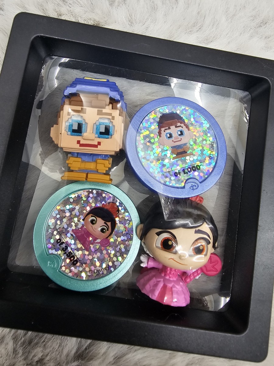 レアDisneyプチドロ＆ボンドロ＆うるちゅる Limited Edition Fix It Felix Jr. And Vanellope Pixel Series