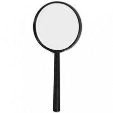 Sherlock Holmes Detective Magnifying Glass Costume Prop Wearable Party Supplies
