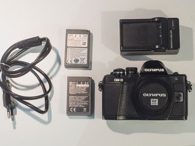 Olympus OM-D E-M10  Mark II Gehäuse Schwarz / Body Teildefekt LESEN