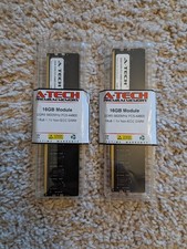 A-Tech 32GB (2x16GB) DDR5 5600MHz (PC5-44800) DIMM Desktop PC Memory RAM