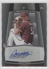 2020 Panini Chronicles Obsidian Auto Andres Munoz #OA-AM Rookie Auto RC