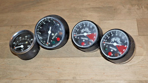 SUZUKI Speedometer Tachometer LOT Vintage Motorcycle RPM x1000 2240 Gauges PARTS
