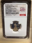 1776-2026 1/4 oz. gold Eagle graded PF 70. W/OGP, COA and wooden display box.