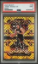 2023 Panini Select Basketball RC True Gold Jaime Jaquez Jr. /10 PSA 9 