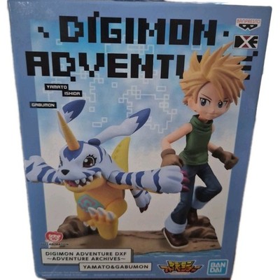 Digimon Adventure Figure Set Yamato & Gabumon Adventure Archives DXF Banpresto