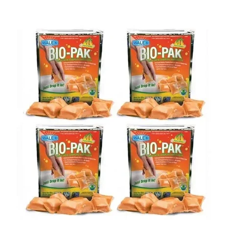 Walex 4 x Tropical Bio Pak Holding Tank Deodorizer Toilet Chemical Caravan RV