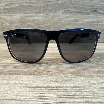 Ray Ban Sunglasses Original RB4147 Black Frame Polarized Square 60-15-145