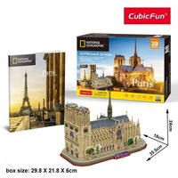 6944588209865 Cubicfun Puzzle 3D Notre Dame N.G. Cubic Fun