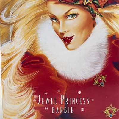 Jewel Princess Barbie Doll 1996 Limited Edition Winter Princess Collection 15826