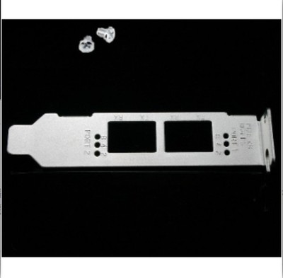 HP AJ764A 82Q 468508-001 8G fiber 2U half height baffle Network card Bracket 