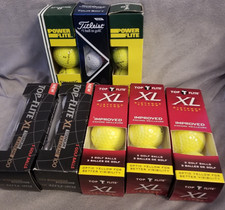 VTG Golf Balls Assorted Lot of 8 Box's 24 Balls Titleist Top Flite Spalding NIB