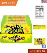 Sour and Sweet Soft & Chewy Candy - 12 Assorted Boxes, Perfect for Snacks!