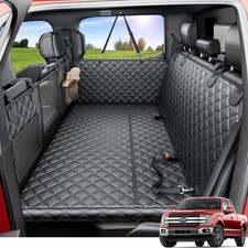 Dog Truck Seat Cover for Back Seat, Hard Bottom Dog Hammock for Car, Pet Bed ...