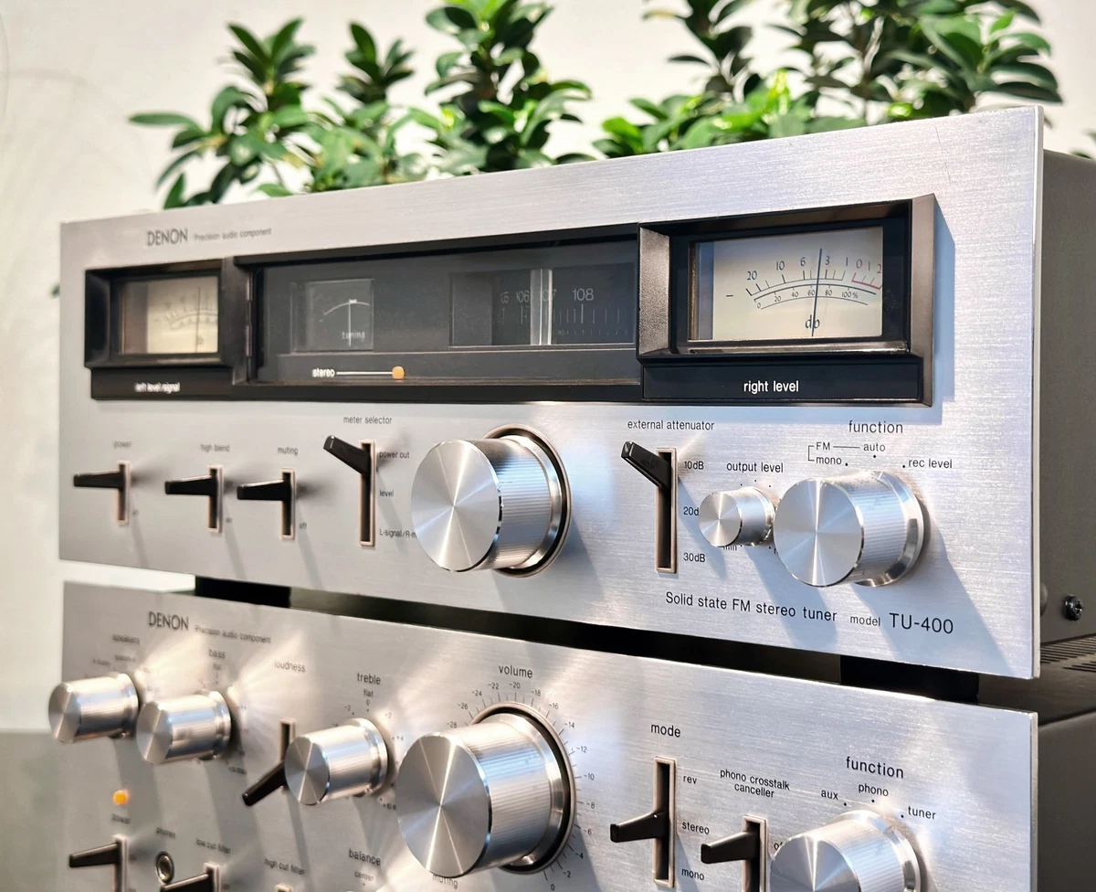 DENON PMA 600 & TU 400,+PCC Phono Test Record, exclusiv Vintage, Traum Kombi😍