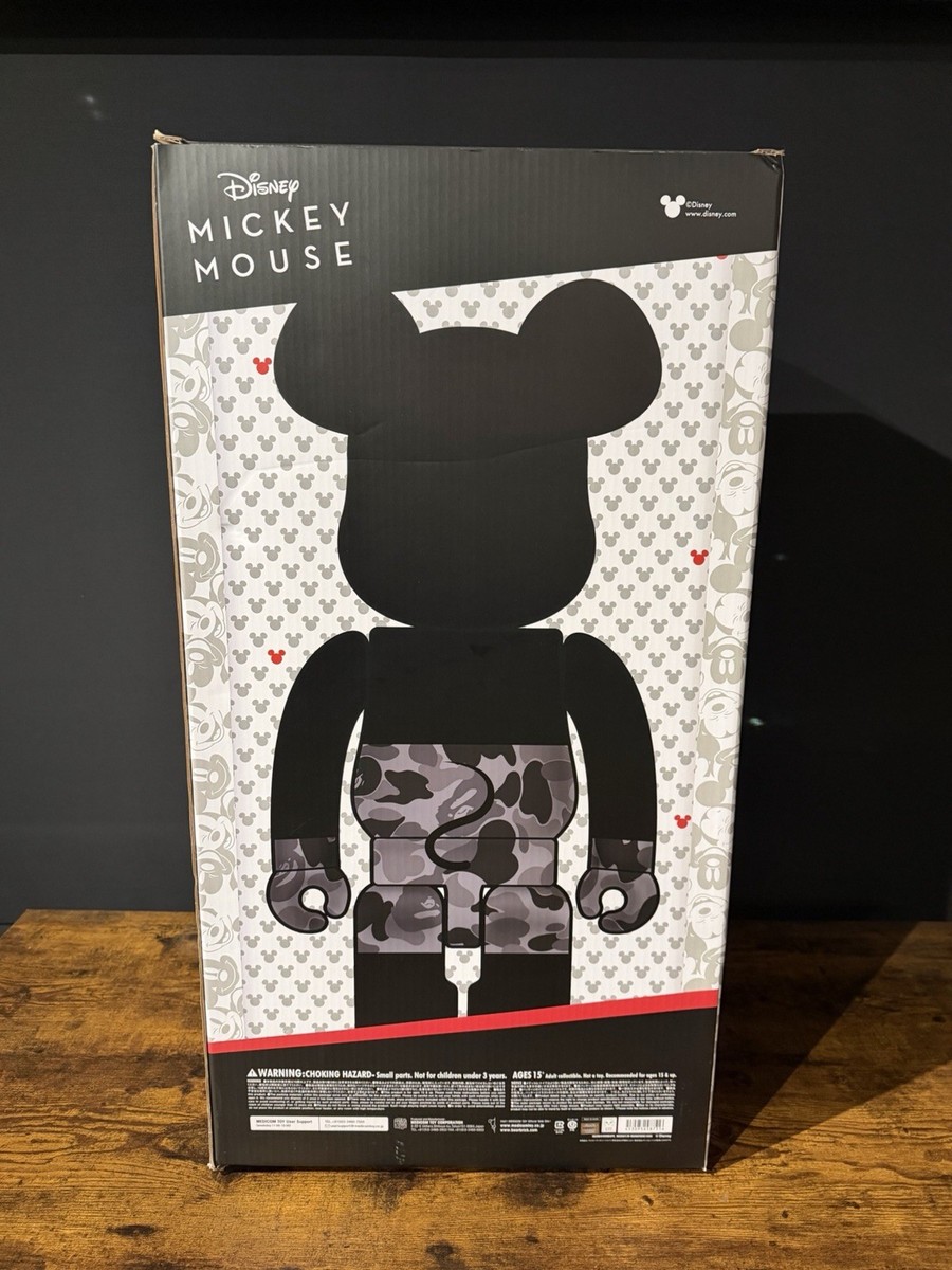 Medicom Toy Bearbrick BE@RBRICK x Bape Mickey Mouse 1000% Figure