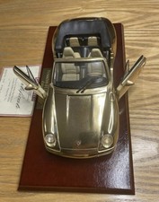 Porsche 911 carrera 22ct gold 1:18 Model