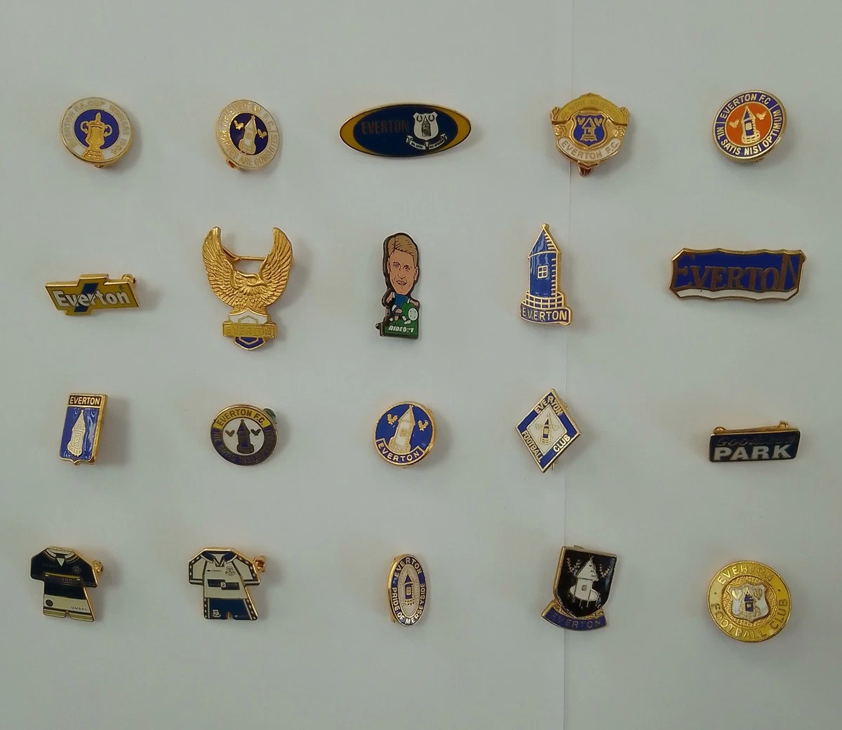EVERTON FC Vintage Club Crest Insigne Fabricant COFFER N'ton Broche Pin
