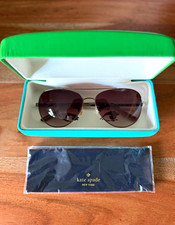 kate spade new york AVALINE/S Aviator Gold Metal Brown Gradient UV400 135mm