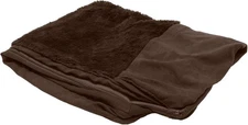 Furhaven Replacement Dog Bed Cover Plush & Suede Sofa-Style, Machine Washable - 