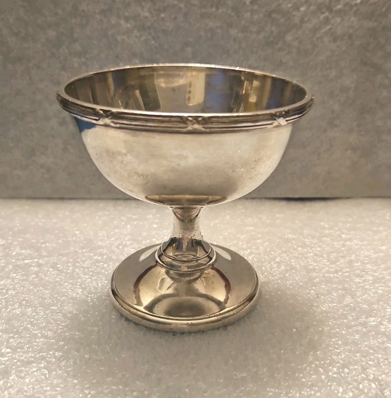 Vintage 1929 Silver Plated Pullman Company Railroad Sherbet Cup