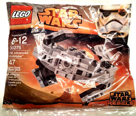 Lot of 2 LEGO Star Wars 30275 Tie Advanced Prototype Polybag 2015