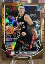2025-26 Bowman Basketball Tyler Herro Reptilian Refractor Variation #BCV-88