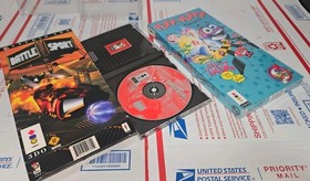 5 3DO Games  Including Bc Racers, Space Hulk, New Sealed Putt-putts Fun Pack 
