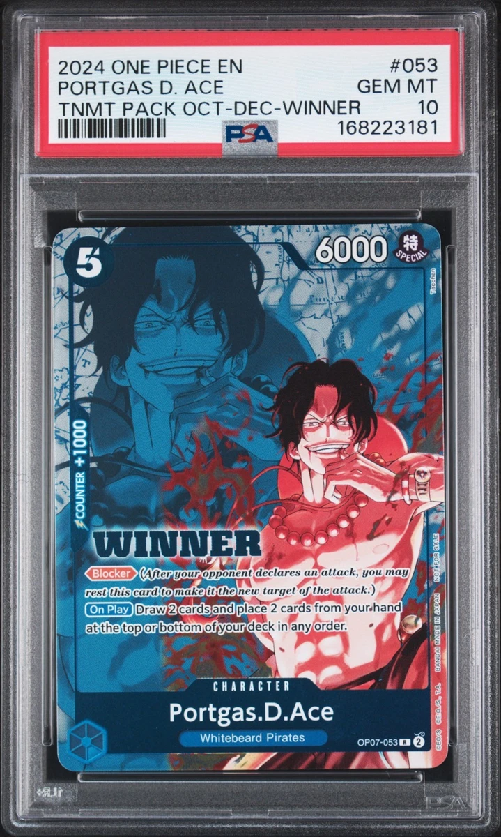 Portgas.D.Ace OP07-053 One Piece Promotion Cards for sale | eBay