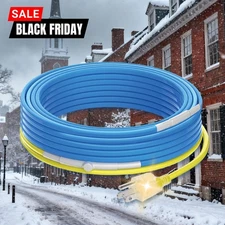 YeloDeer Water Pipe Heating Cable - Self-Regulating Heat Trace for Freeze