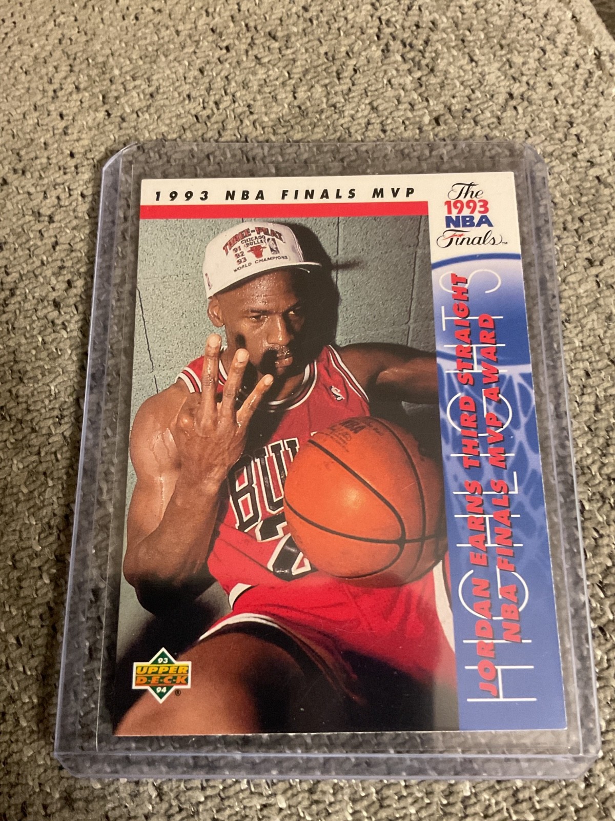 1993-94 Upper Deck - The 1993 NBA Finals Michael Jordan #204