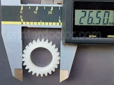 Nylon Gear Replacement for Akiles CardMac Plus + electric business card slitter