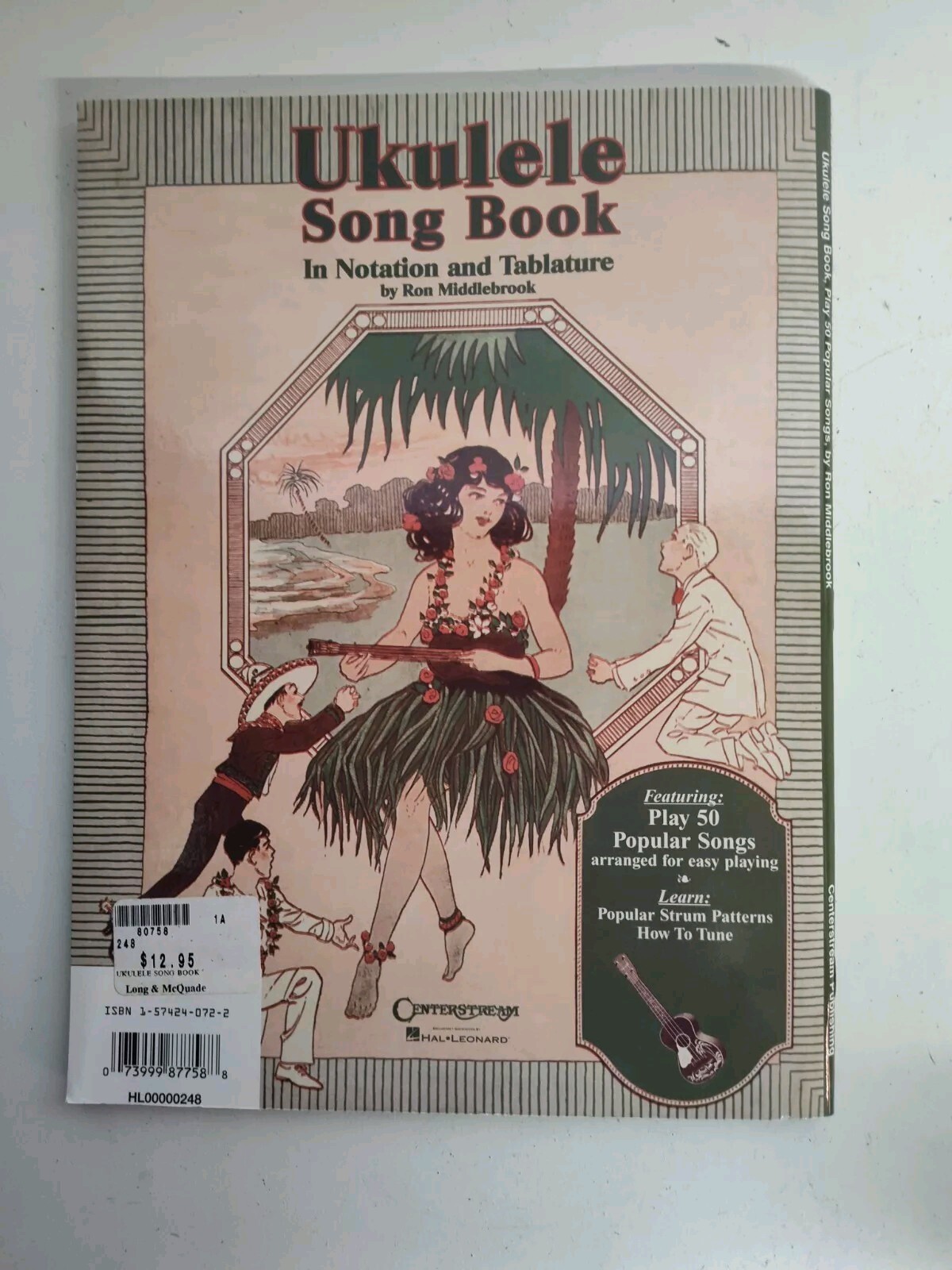 Ukulele Song Book in Notation and Tablature by Ron Middlebrook ...