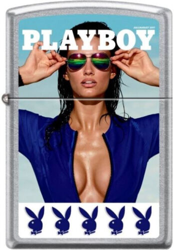 Zippo PlayBoy Cover 8 Lighter Set Pin Up Pinup RARE set #14 NEW L@@K - Picture 8 of 11