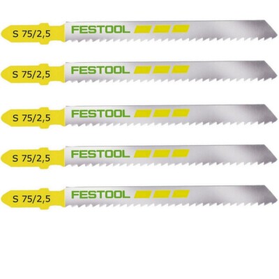 Festool Stichsägeblätter Stichsägeblatt S 75/2,5/5 204256 (486548)