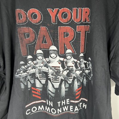 The Walking Dead “Commonwealth Do Your Part” 3XL T-Shirt TWD Supply ...