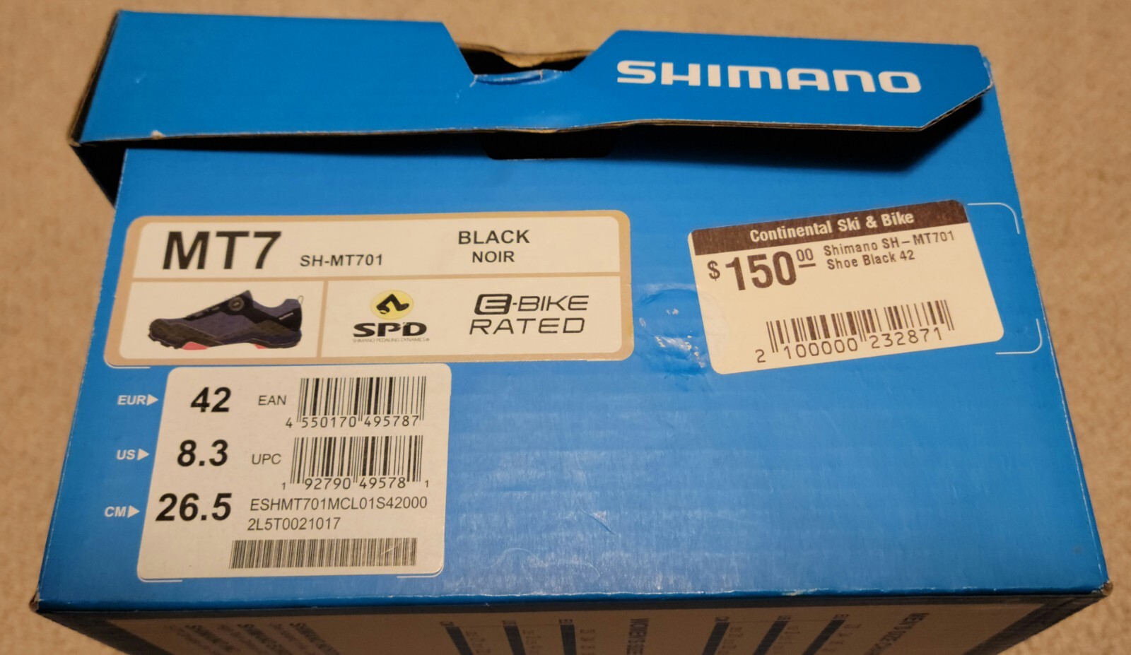 shimano mt7 mountain bike shoes