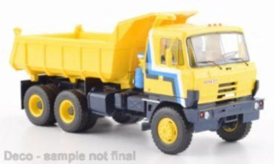 Tatra 815 S1 Camion Benne Jaune - Premium ClassiXXs 1/43, Maquette Métal