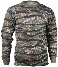 Rothco Military Tactical Long Sleeve Camo T-shirt Choose Size And Color