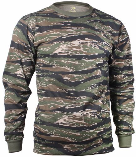 Long Sleeve T-shirt Camouflage Military Tactical (Choose Sizes) | eBay