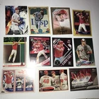 Mike Trout 11 NM Card Lot, L.A. Angeles; Optic, Art Gallery, Fire, GQ, Topps Now