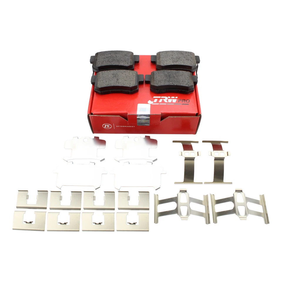 Juego de pastillas de freno traseras TRW Pro para CL ILX Integra RSX TSX Vigor Accord Kizashi SX4 Foto 4 de 4