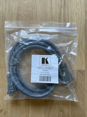 Kramer C-DM/DM-6 94-0101006 - DVI-D Male To Male Dual Link Cable 6 