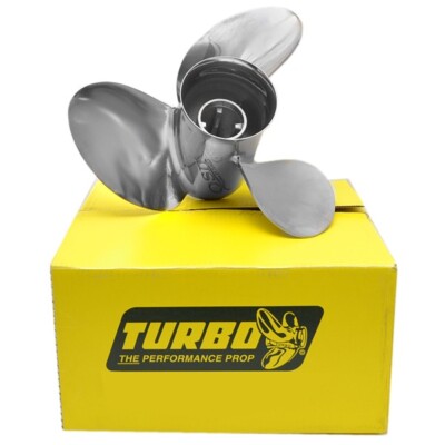 Turbo OSII Boat Propeller TOSII160023L | Yamaha LH 16 x 23P Stainless
