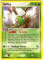 Pokemon EX Deoxys  25/107 Rare Card - Shiftry