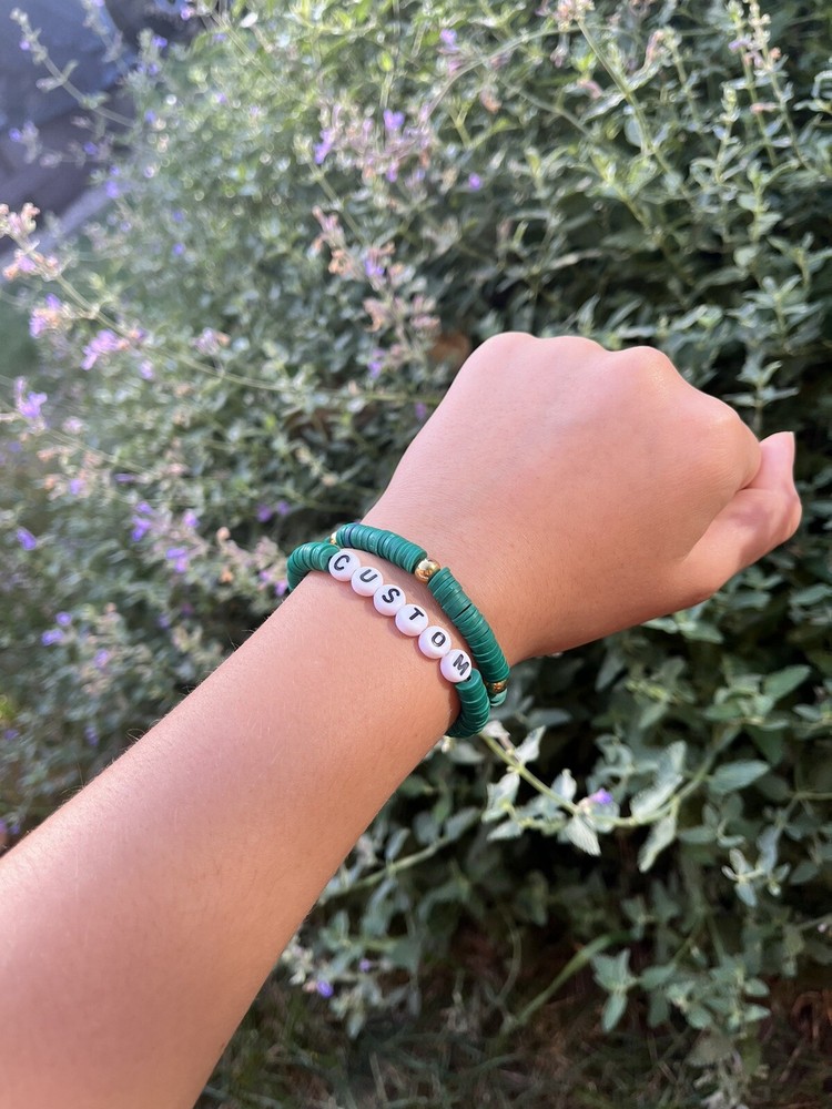 Customizable Handmade Clay Bracelets for Personalized Style  