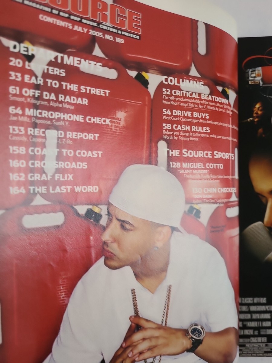 Rare THE SOURCE Magazine #189 July 2005 Snoop Dogg Daz Kurupt Dogg