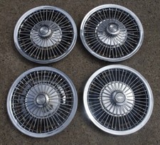 1967 - 1968 Chevrolet Camaro Chevelle Chevy Ii Nova Wire Spoke Hubcap 14