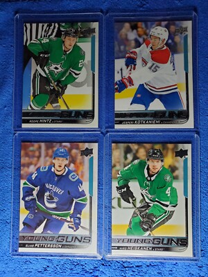 2018-19 Upper Deck YOUNG GUNS RC Series 1 Canvas - Finish your Set - You PICK